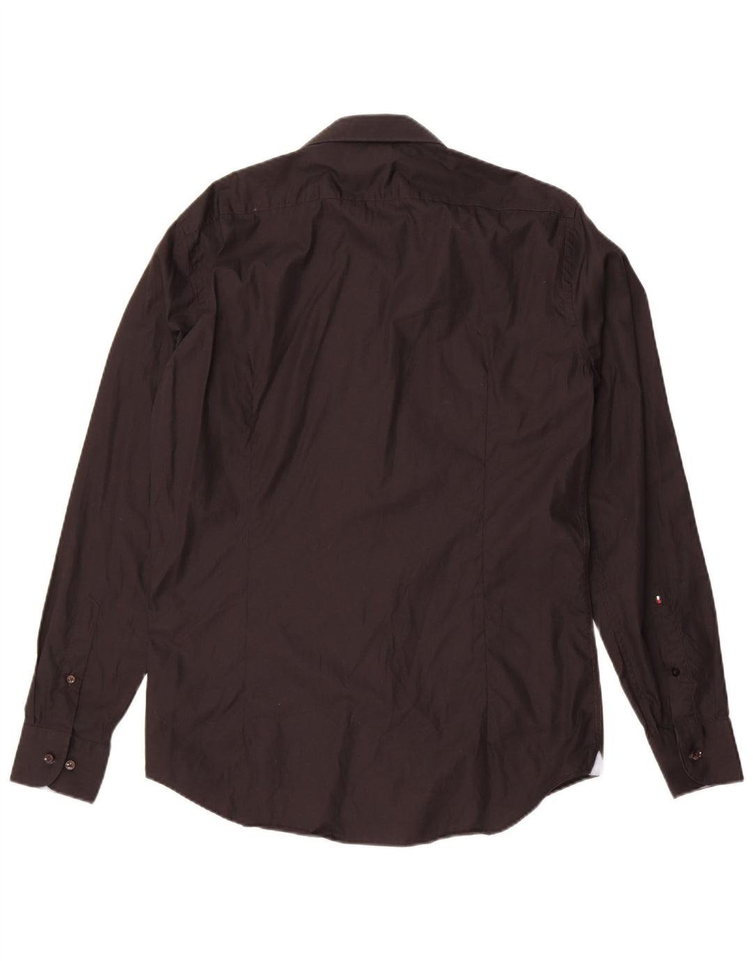 Cămașă croită pentru bărbați Tommy Hilfiger Mărimea 40 Bumbac mediu negru