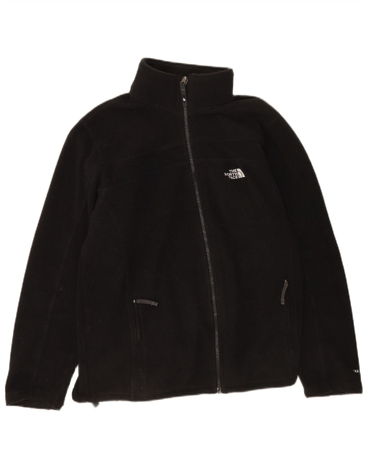 The North Face Mens Liner Fleece Jacket UK 40 Large Black Poliester
