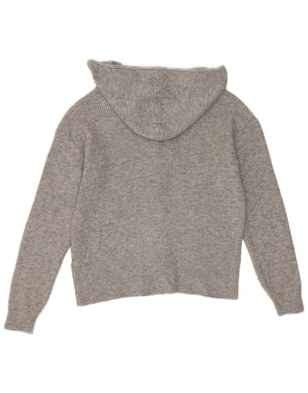 Pulover cardigan cu glugă pentru femei Marks & Spencer UK 14 Poliester mediu gri