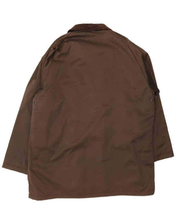 Jachetă pentru bărbați Corneliani Sherpa Utility IT 56 3XL Maro Bumbac