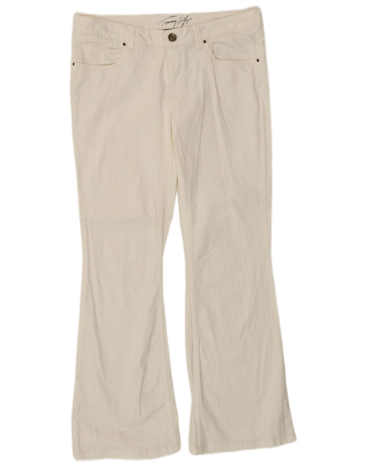 TOMMY HILFIGER Blugi Bootcut pentru Damă W30 L30 Bumbac Alb