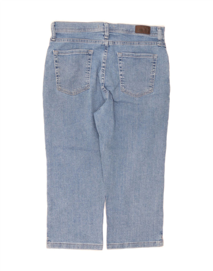 LEE Womens Classic Fit Capri Jeans US 8 Medium W30 L19 Blue Cotton Vintage Lee and Second-Hand Lee from Messina Hembry 
