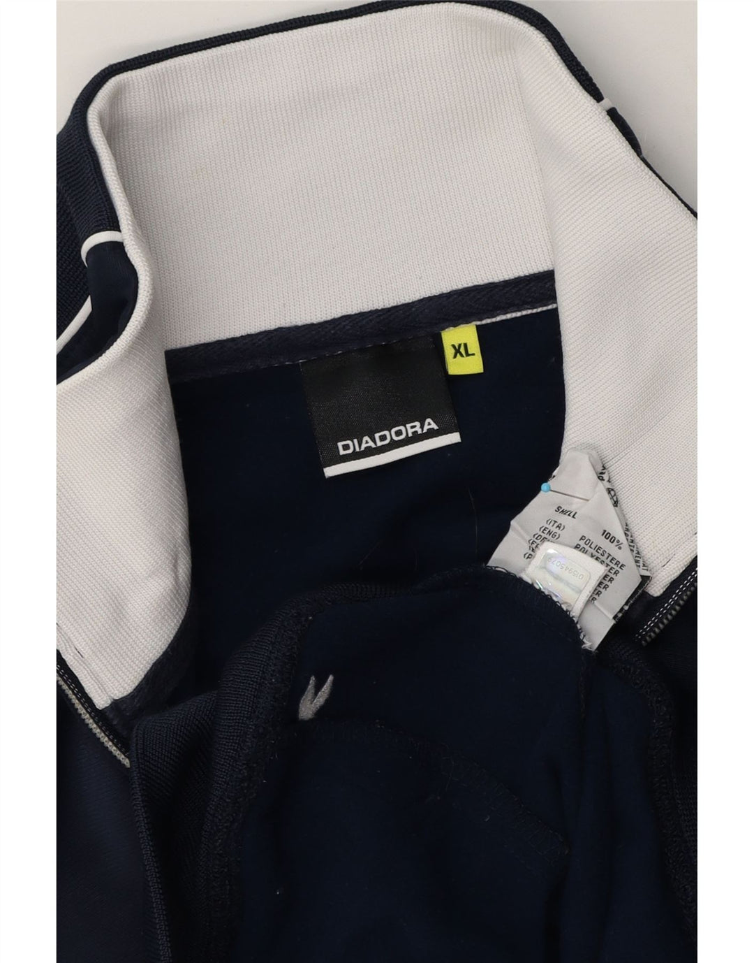 Jachetă de trening pentru bărbați Diadora, XL, poliester bleumarin