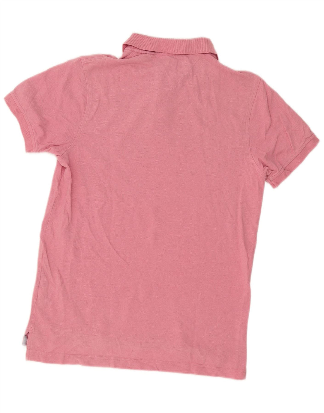 Tricou polo Tommy Hilfiger pentru bărbați, bumbac roz mediu