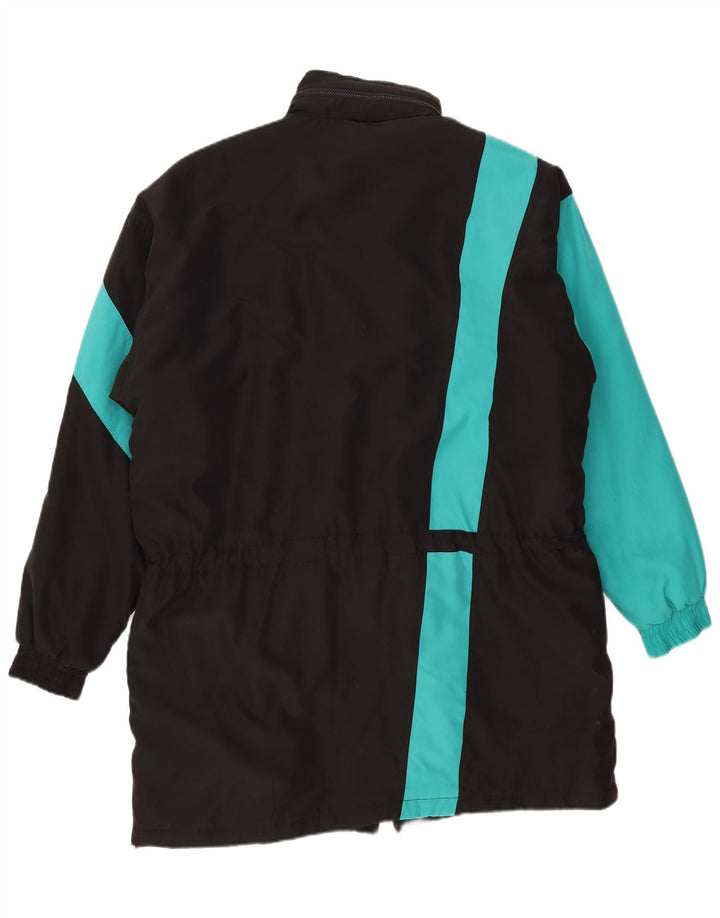 Jachetă de vânt cu grafică Puma pentru bărbați UK 44 2XL Negru Poliester color bloc