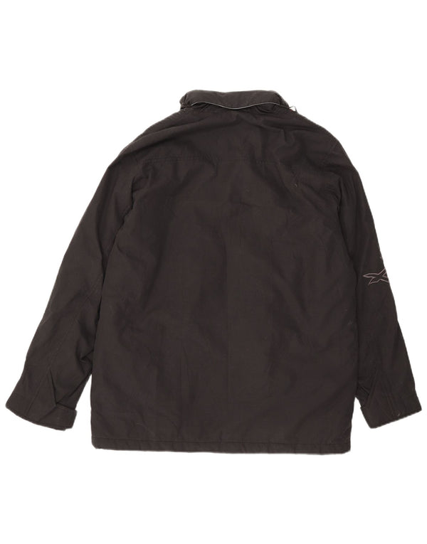 Jachetă de vânt cu glugă Billabong pentru femei US 14 XL cu dungi negre