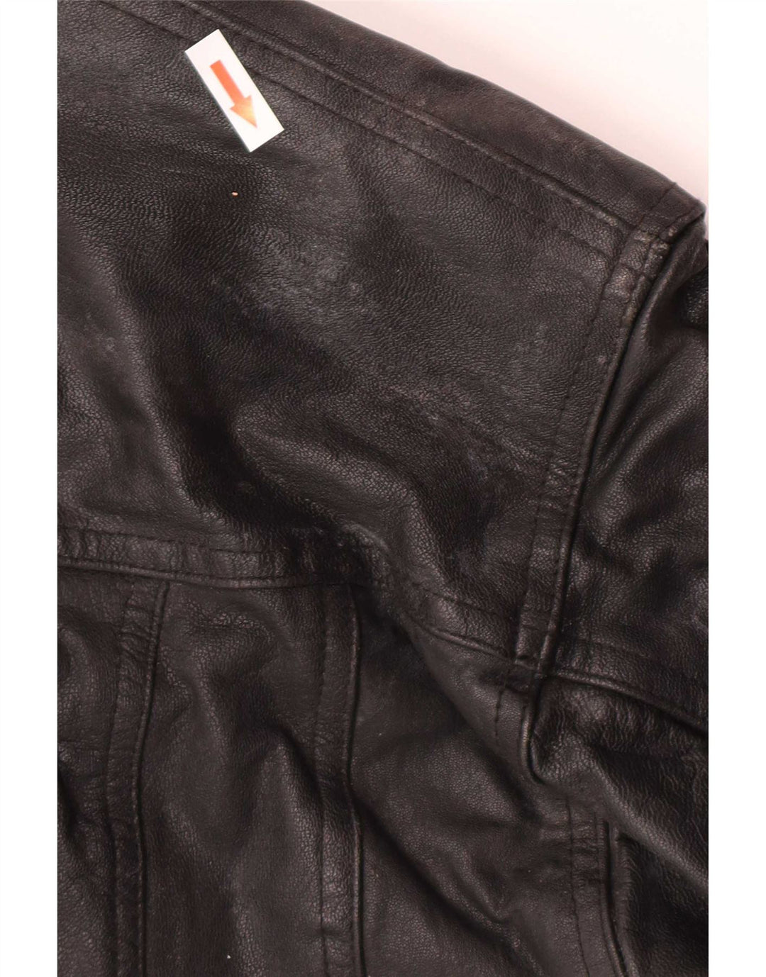 Jachetă de piele pentru bărbați Milan UK 40 Large Black