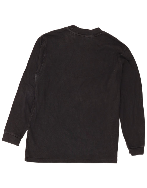 Top pentru bărbați Nike cu mânecă lungă XL, bumbac negru
