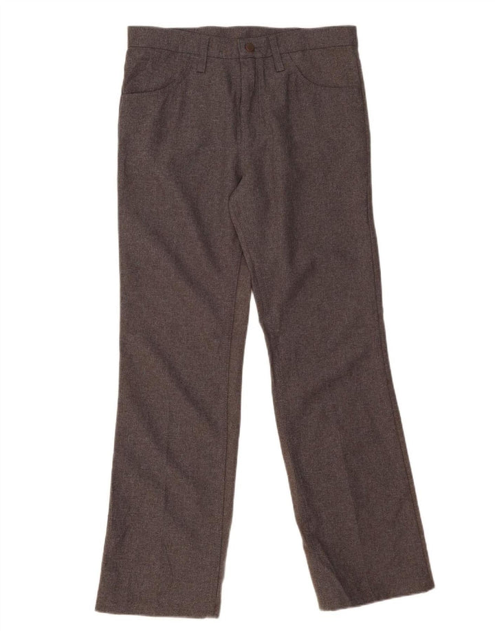 WRANGLER Pantaloni drepti casual pentru femei W33 L30 poliester gri