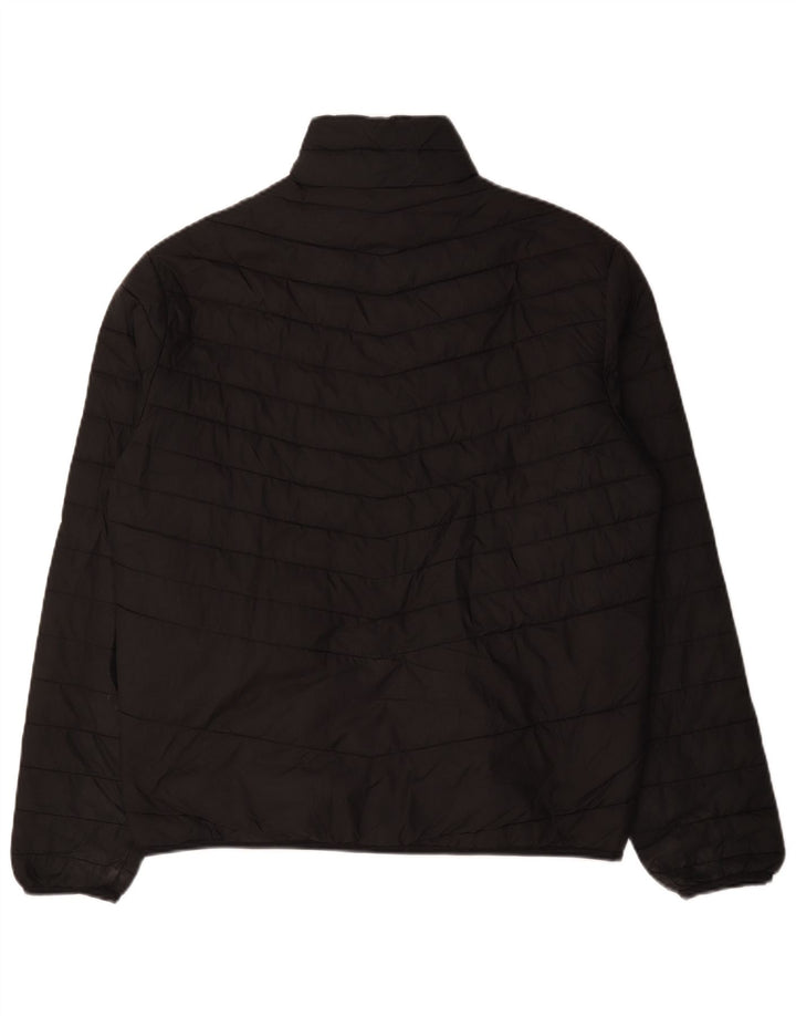 Jack & Jones Jachetă Căptușită pentru bărbați UK 40 Poliester negru mare