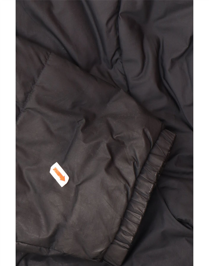 Jachetă căptușită pentru bărbați ADIDAS UK 40, mare, negru, poliester