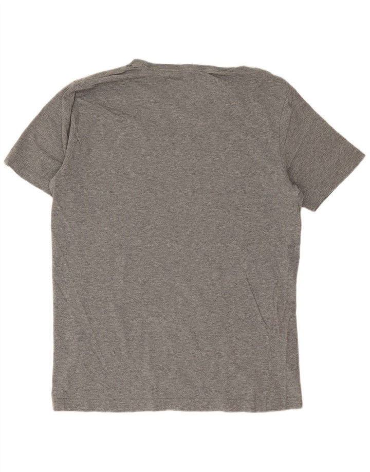 Tricou pentru bărbați Puma Top din bumbac cu pete gri mediu