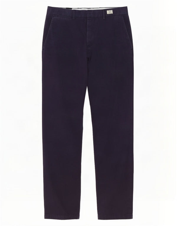 Pantaloni chino drepți pentru bărbați Tommy Hilfiger L32 L32 Bumbac bleumarin