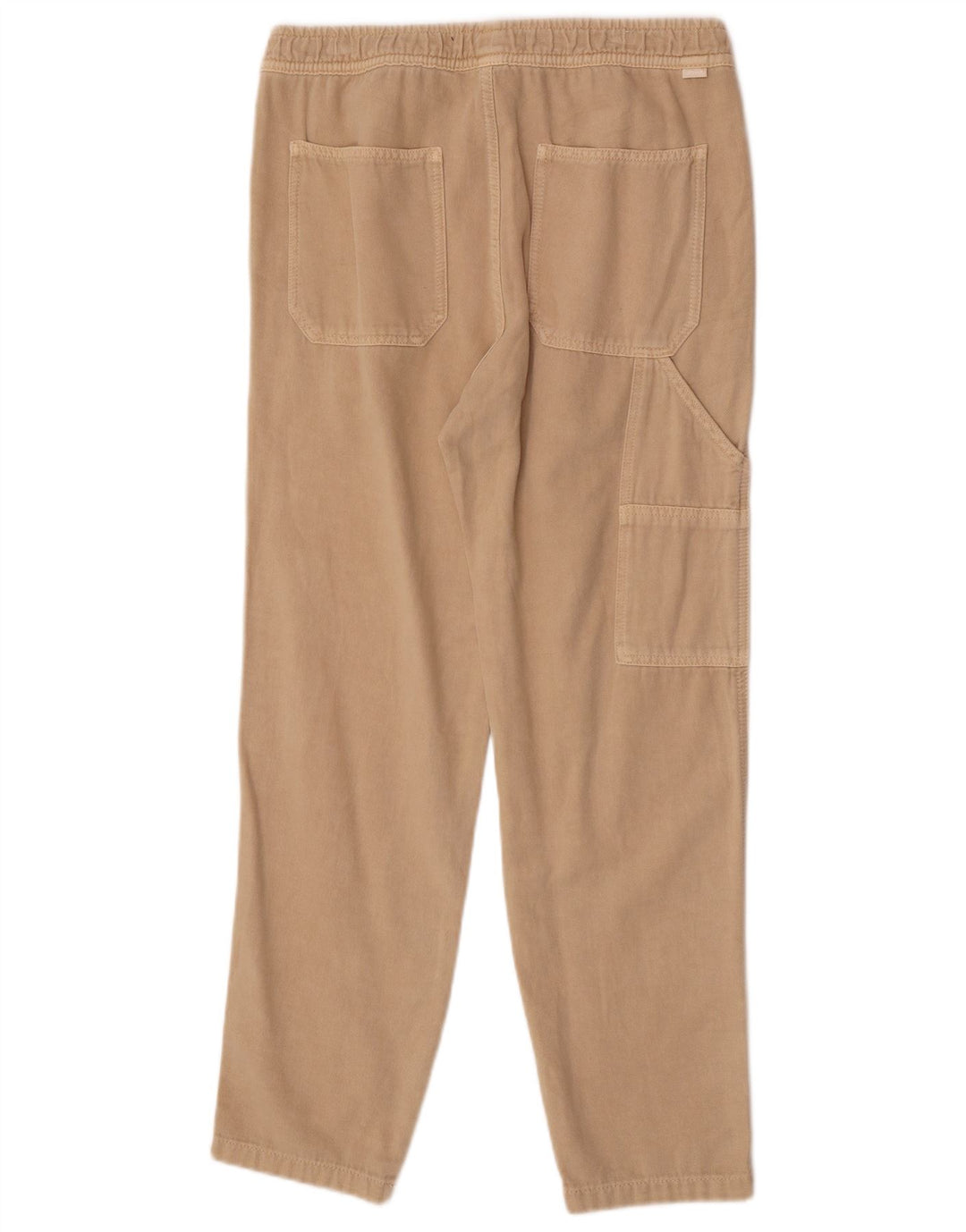 Pantaloni cargo drepti pentru bărbați Zara Mediu L31 L30 Bumbac bej