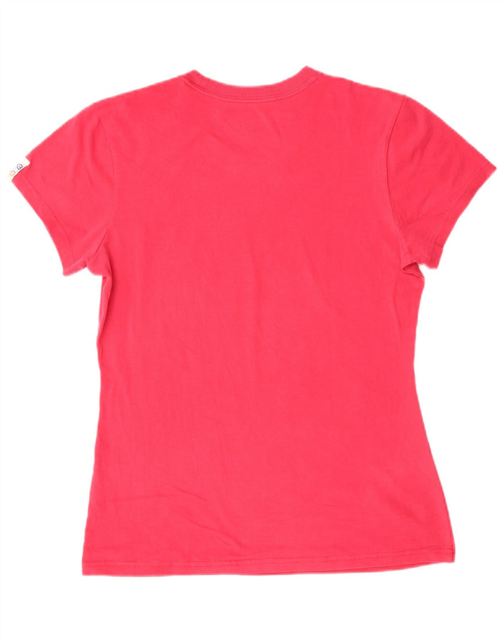 Tricou grafic pentru femei NIKE Top UK 12/14 Medium Pink Bumbac