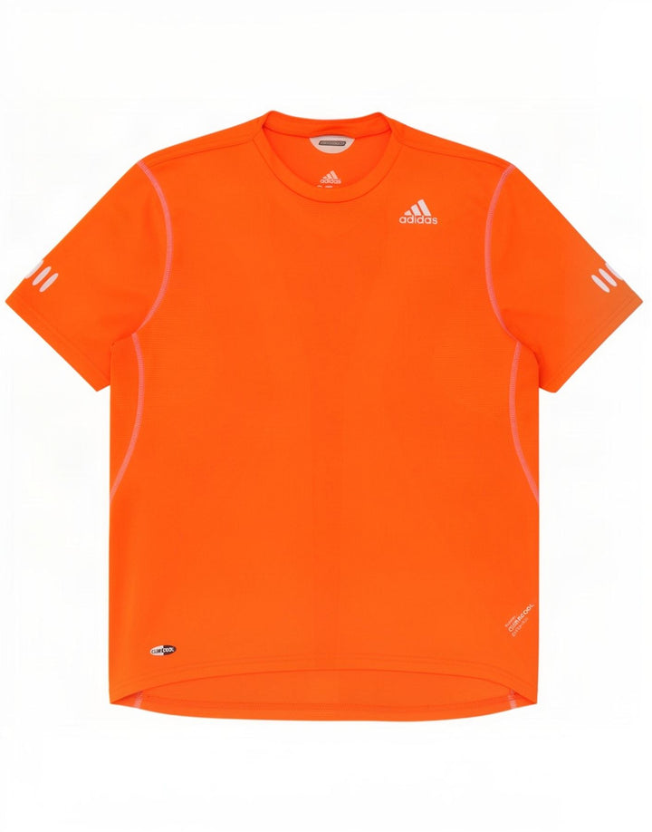 Tricou Adidas Climacool pentru bărbați Top Medium Portocaliu Poliester