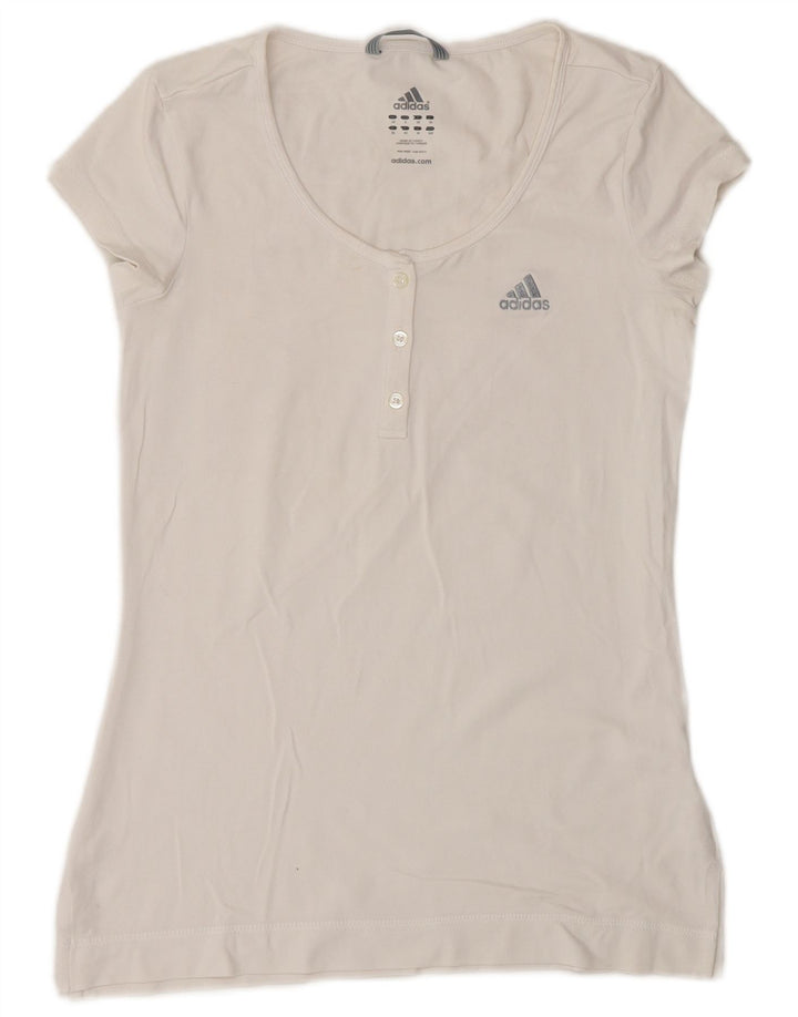 Tricou Adidas pentru femei Top UK 10 Small White