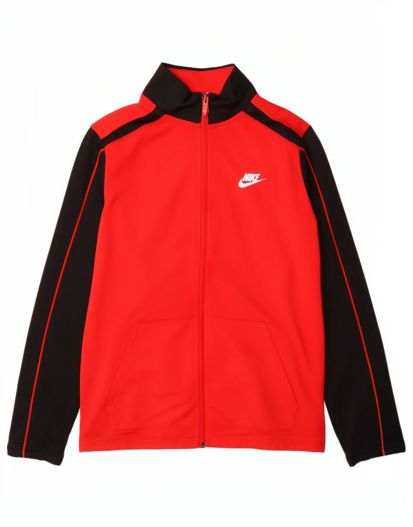Jachetă de trening pentru băieți Nike 13-14 ani XL, roșu, sport