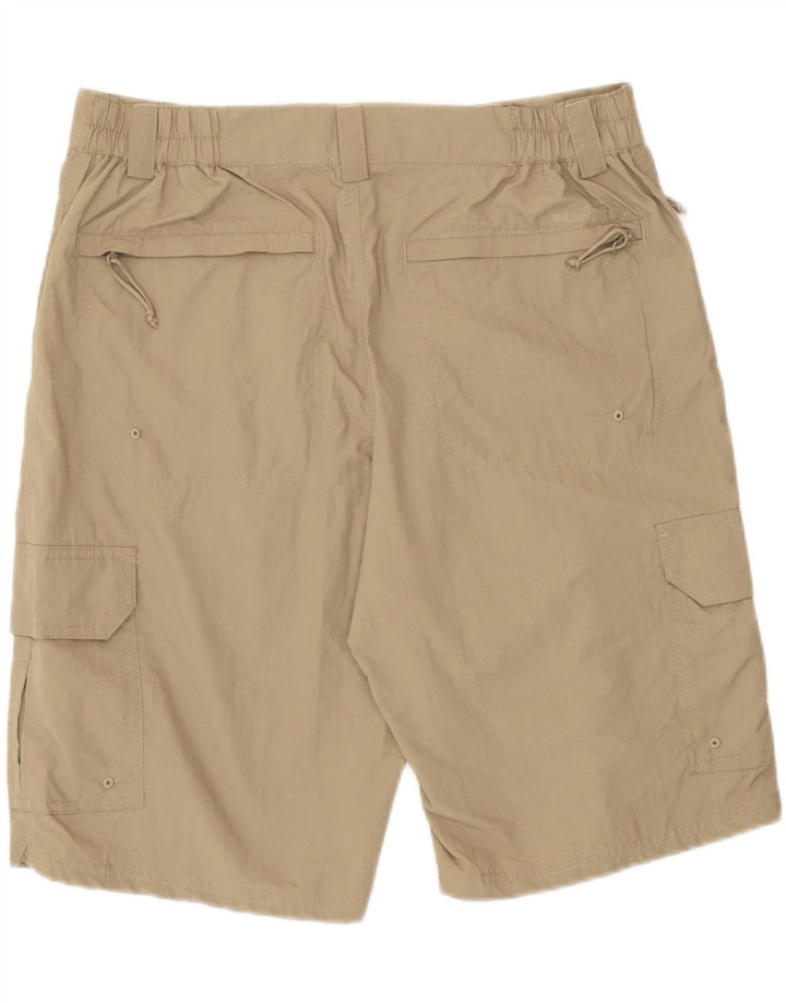Pantaloni scurți cargo pentru bărbați Mountain Warehouse W32 Medium Beige Poliamidă