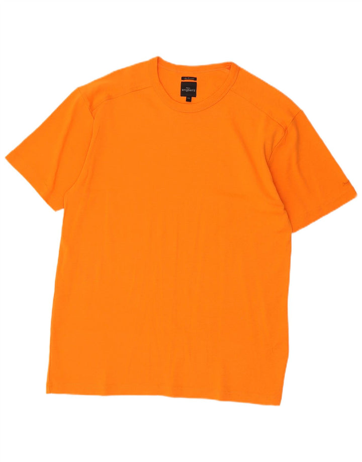 Tricou Engbers pentru bărbați Top 2XL bumbac portocaliu