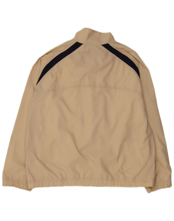 Jachetă de trening pentru bărbați Nike Marea Britanie 47/48 2XL Bej Poliester bloc de culoare