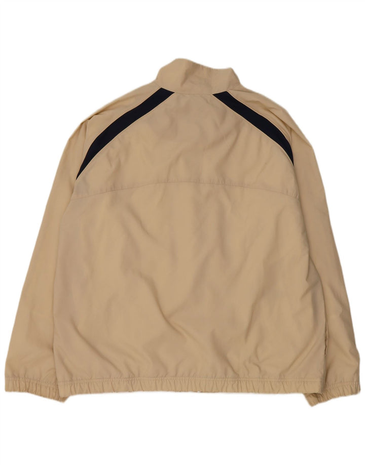 Jachetă de trening pentru bărbați Nike Marea Britanie 47/48 2XL Bej Poliester bloc de culoare