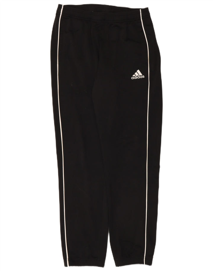 Pantaloni de trening Adidas pentru bărbați Joggeri poliester mediu negru