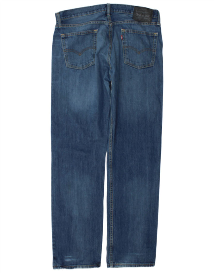 Blugi Levi's 511 Distressed Slim W34 L34 Bumbac albastru