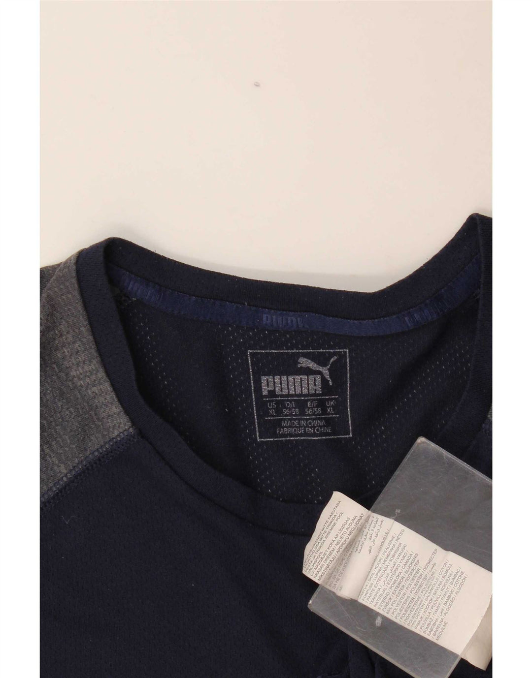 Tricou pentru bărbați Puma Top XL Bleumarin Poliester color bloc