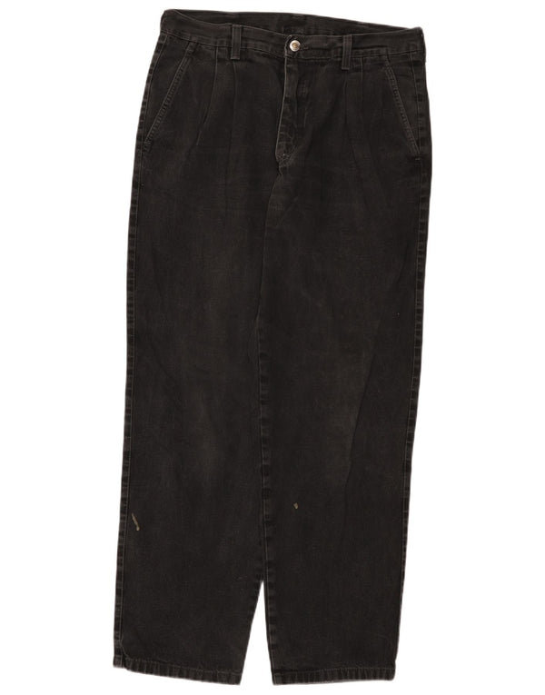 Pioneer Mens Loose Jeans W35 L32 Black Cotton