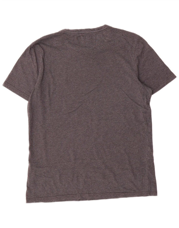 Tricou pentru bărbați Lyle & Scott Top mare din bumbac gri