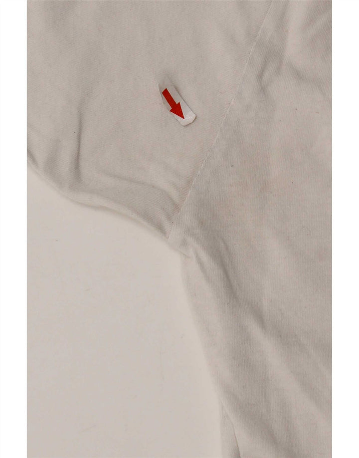 Tricou pentru bărbați Champion Top XS Bumbac alb