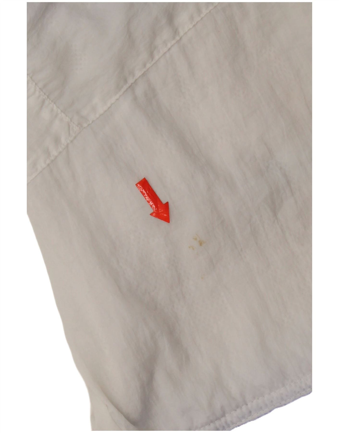 Jachetă de trening vintage pentru femei UK 14 Medium White Colorblock