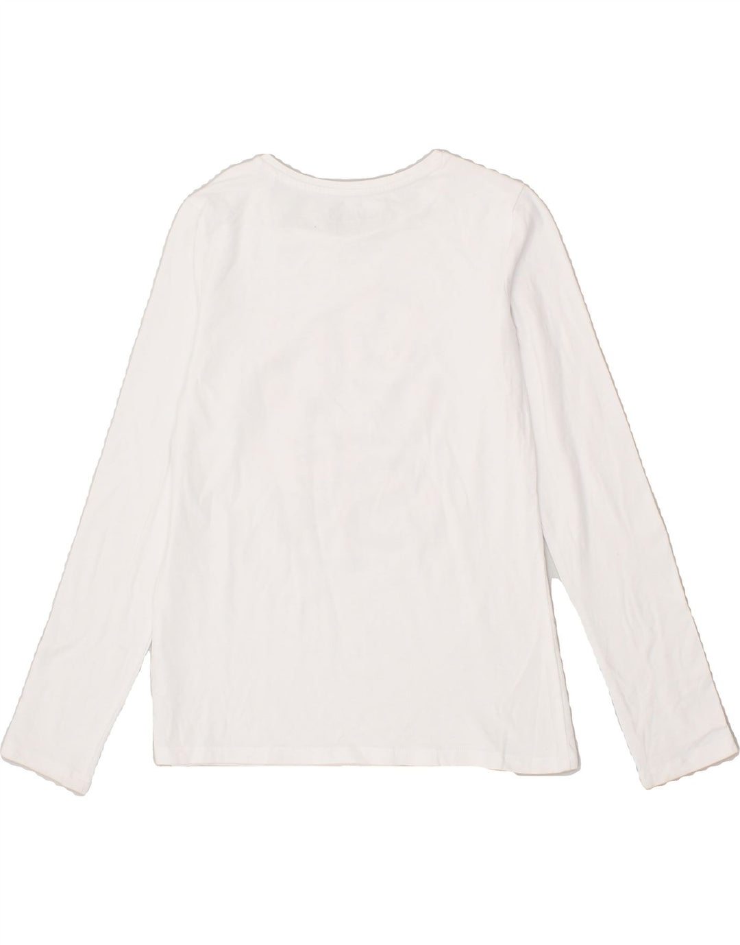 GUESS Girls Graphic Top Long Sleeve 11-12 Years White | Vintage Guess | Thrift | Second-Hand Guess | Used Clothing | Messina Hembry 