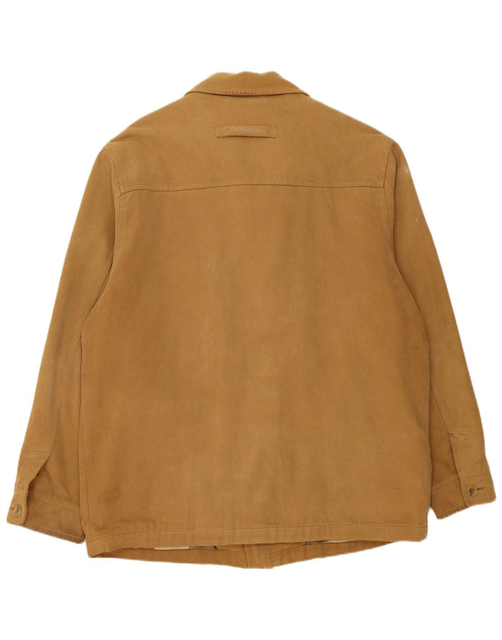 Jachetă bomber pentru bărbați CAMEL ACTIVE IT 50 mare bumbac maro