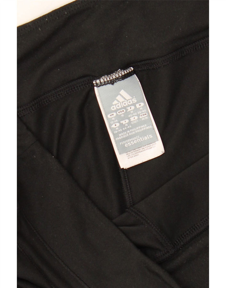 Pantaloni de trening Climalite pentru femei ADIDAS Pantaloni de jogging UK 12/14 Medium Black
