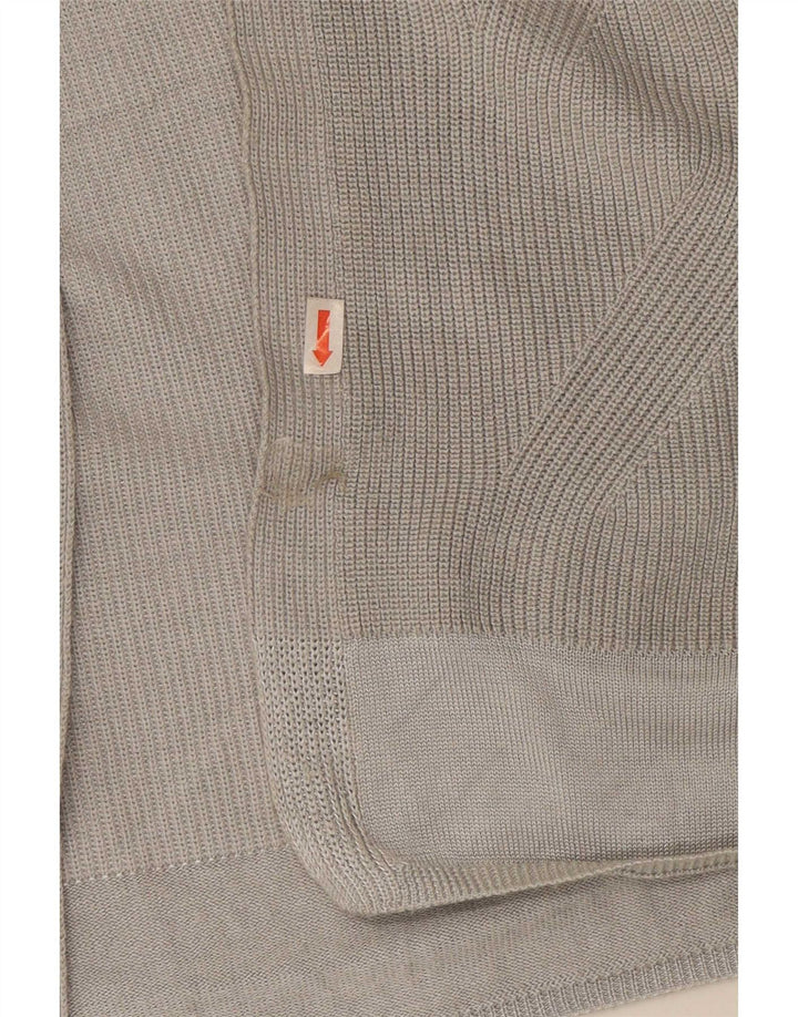 Pulover cardigan deschis pentru femei Marks & Spencer UK 8 mic gri