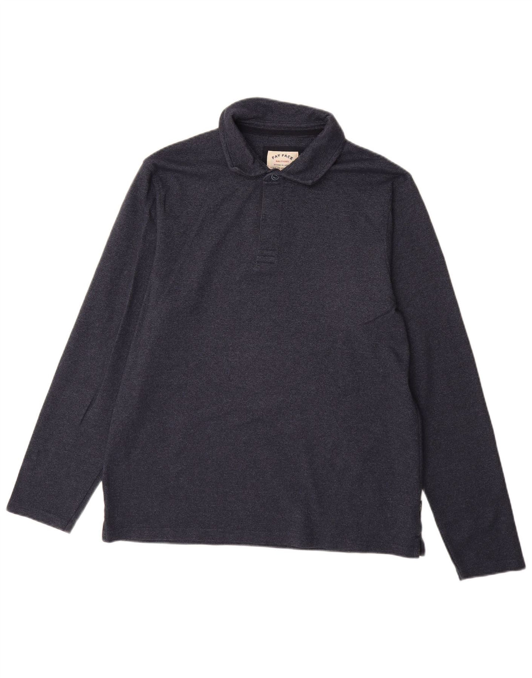 Tricou polo cu mânecă lungă pentru bărbați Fat Face, XL, bumbac bleumarin