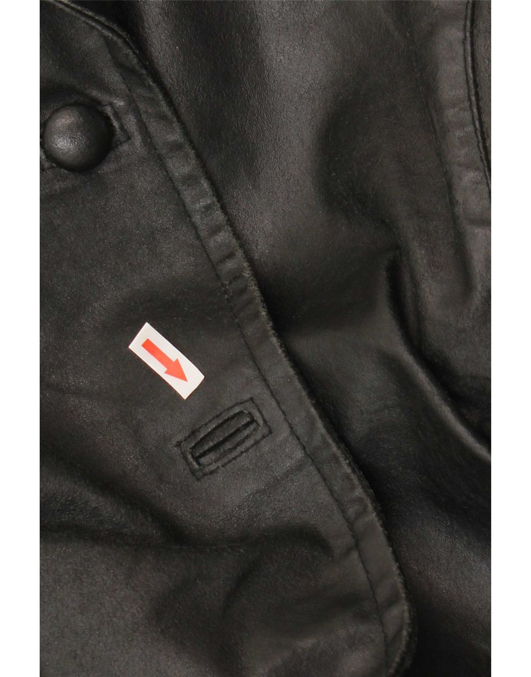 Geacă de piele Bayside pentru femei UK 10 Small Black