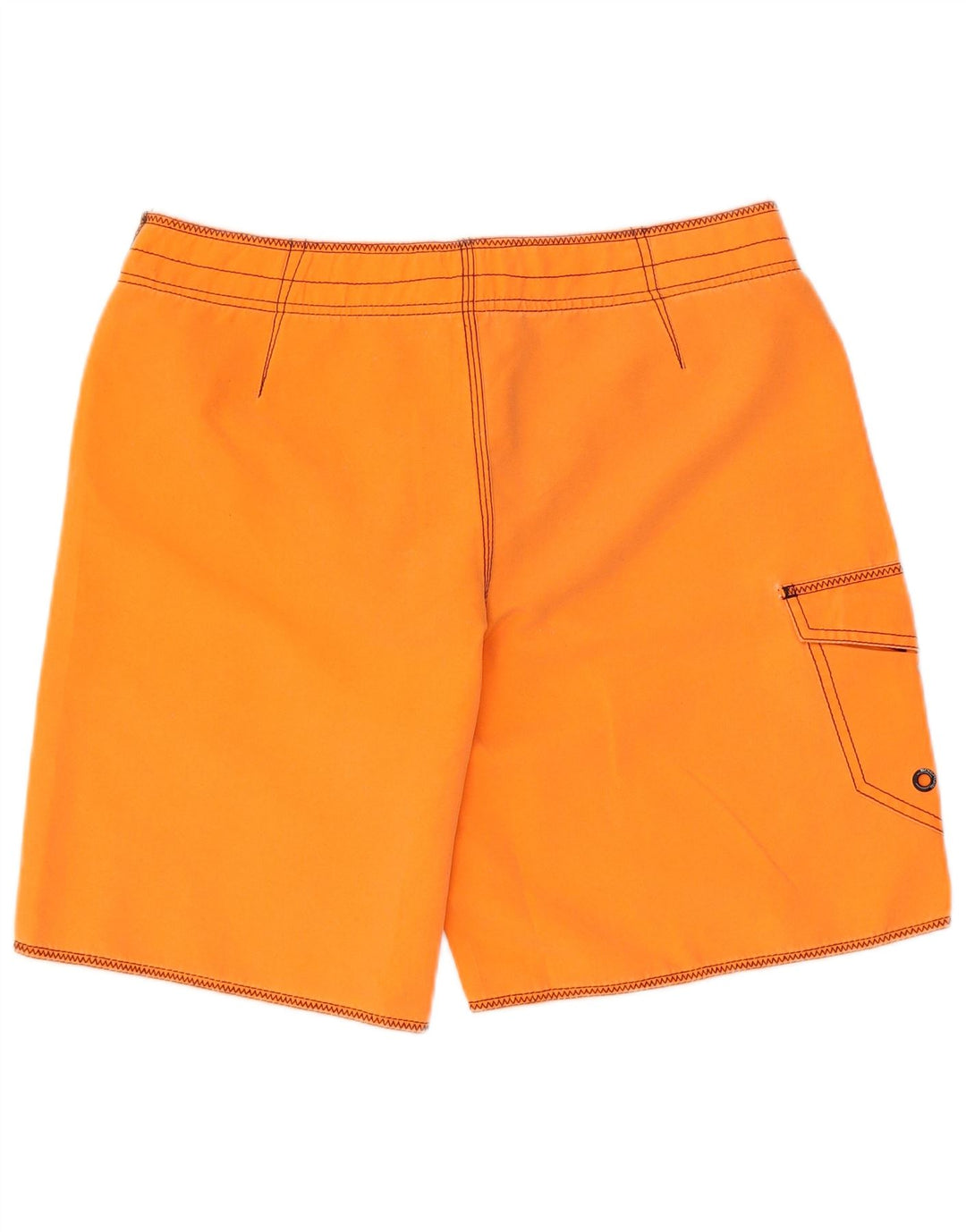 Pantaloni scurți de înot pentru bărbați cu grafic cargo Energie, portocaliu, poliester, plajă