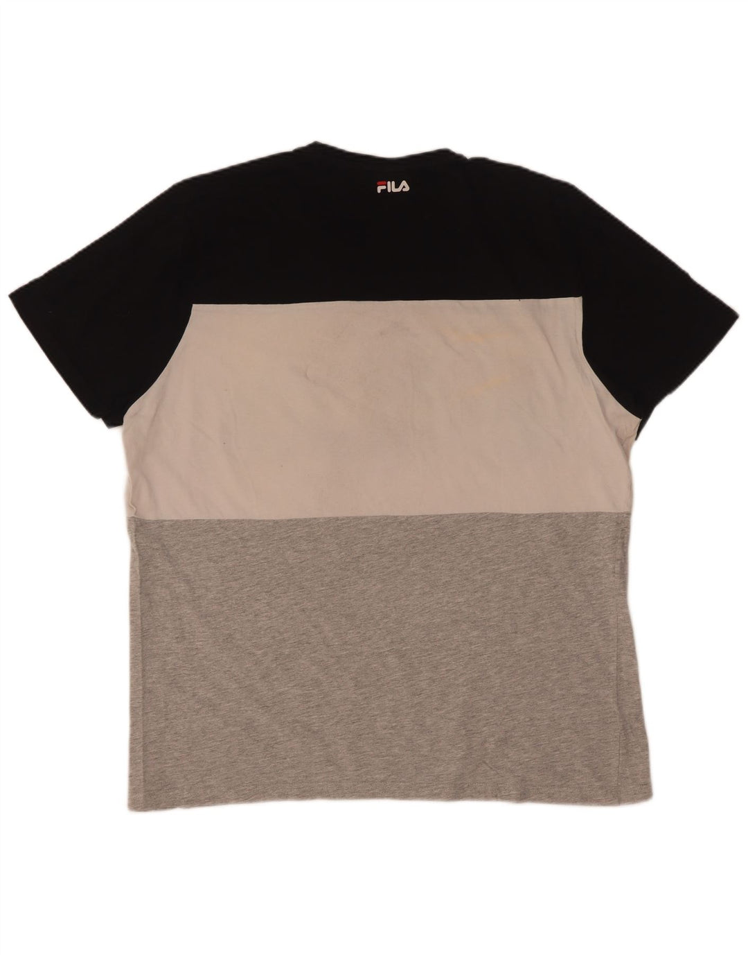 Tricou cu grafică pentru bărbați Fila Top mare, multicolor, color block