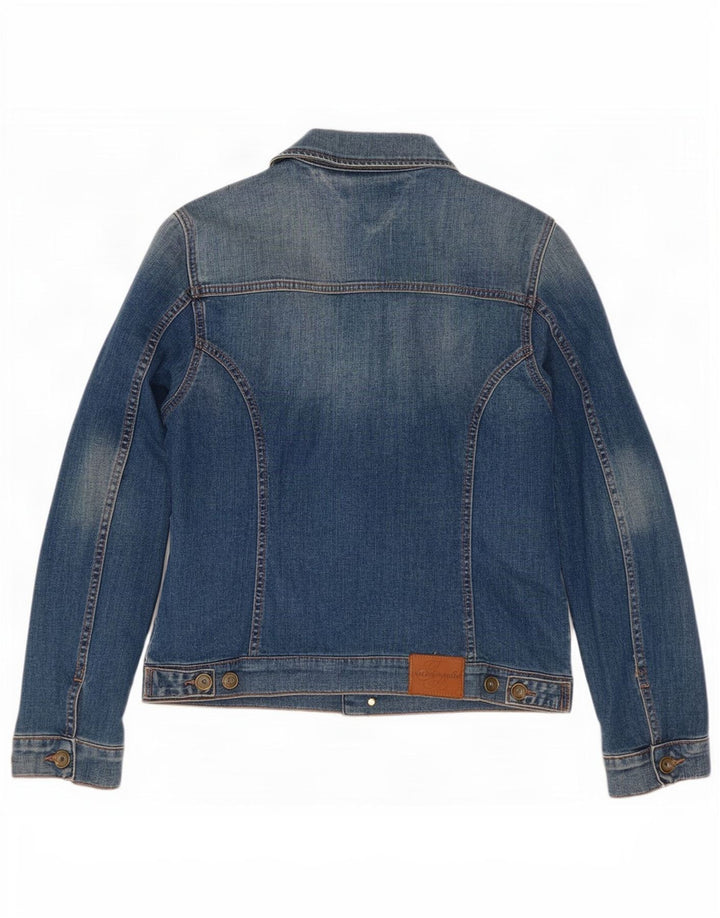 Jachetă de blugi pentru femei Tommy Hilfiger US 14 XL, bumbac albastru