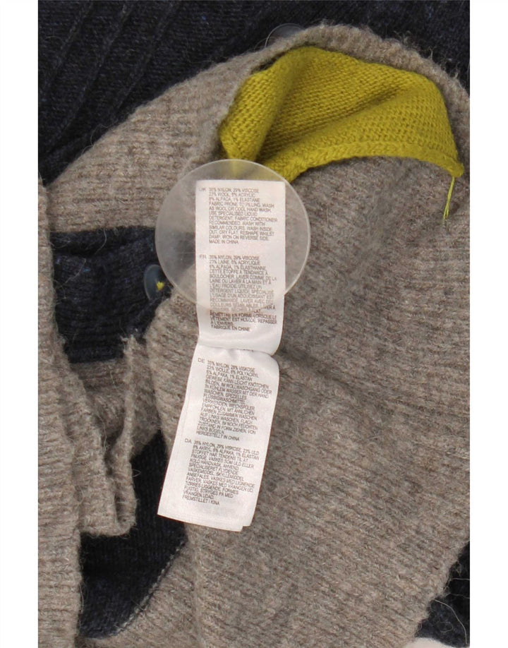 Pulover cardigan pentru femei White Stuff UK 12 Medium Bleumarin Colorblock