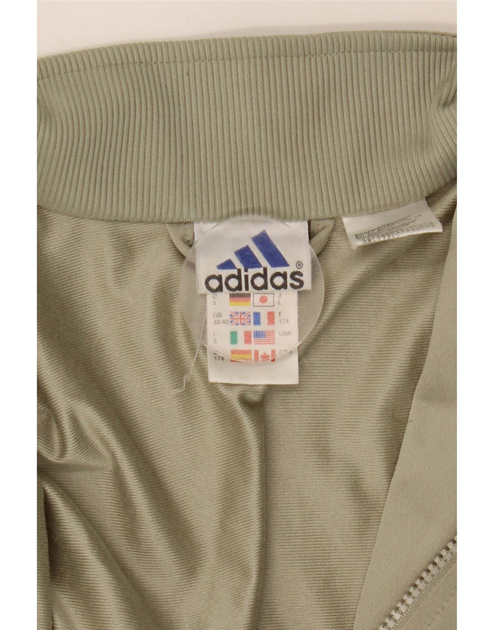 Jachetă de trening pentru bărbați Adidas UK 38/40 Poliester kaki mediu