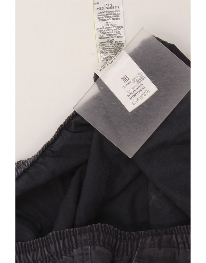 Pantaloni chino obișnuiți pentru bărbați Marks & Spencer L39 L29 Bumbac bleumarin