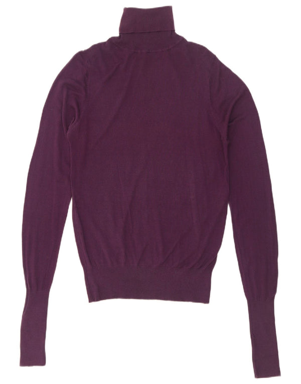 Pulover pentru bărbați Zara cu gât rulat, violet mediu