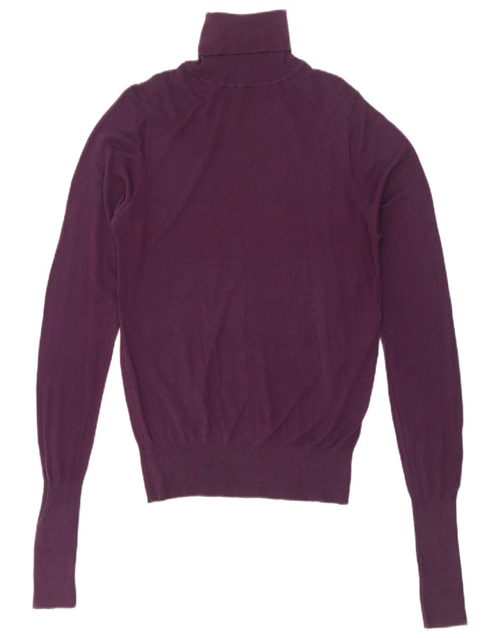 Pulover pentru bărbați Zara cu gât rulat, violet mediu