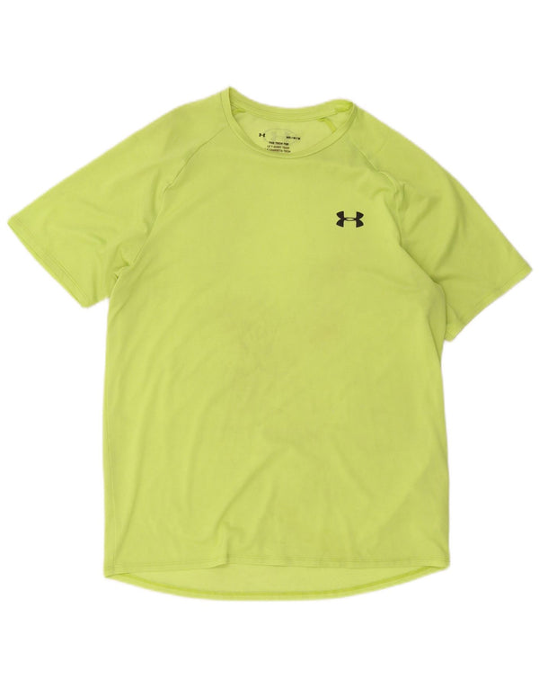 Tricou Under Armour pentru bărbați Top Medium Green Poliester