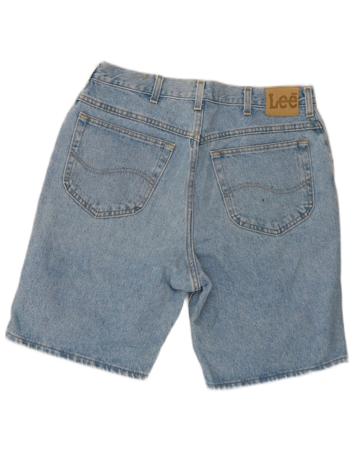Pantaloni scurți din blugi pentru bărbați Lee W34, mare, albastru, bumbac