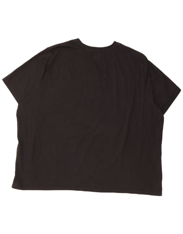 Tricou standard pentru bărbați LEVI'S Top 4XL bumbac negru